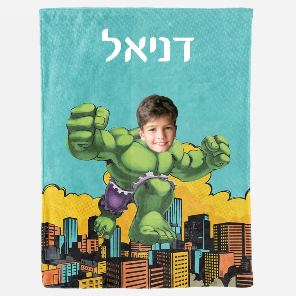 שמיכה גיבורי על KIDS HULKשמיכה גיבורי על KIDS HULK











שמיכת הגיבור הירוק המתנה האידיאלית לילד המתוק שלכם! עטפו אותו בעוצמה וחלומות עם שמיכה בעיצוב אישי שתגרום לחייך כל לילה. גודל השמיכה 130x160











Blankets