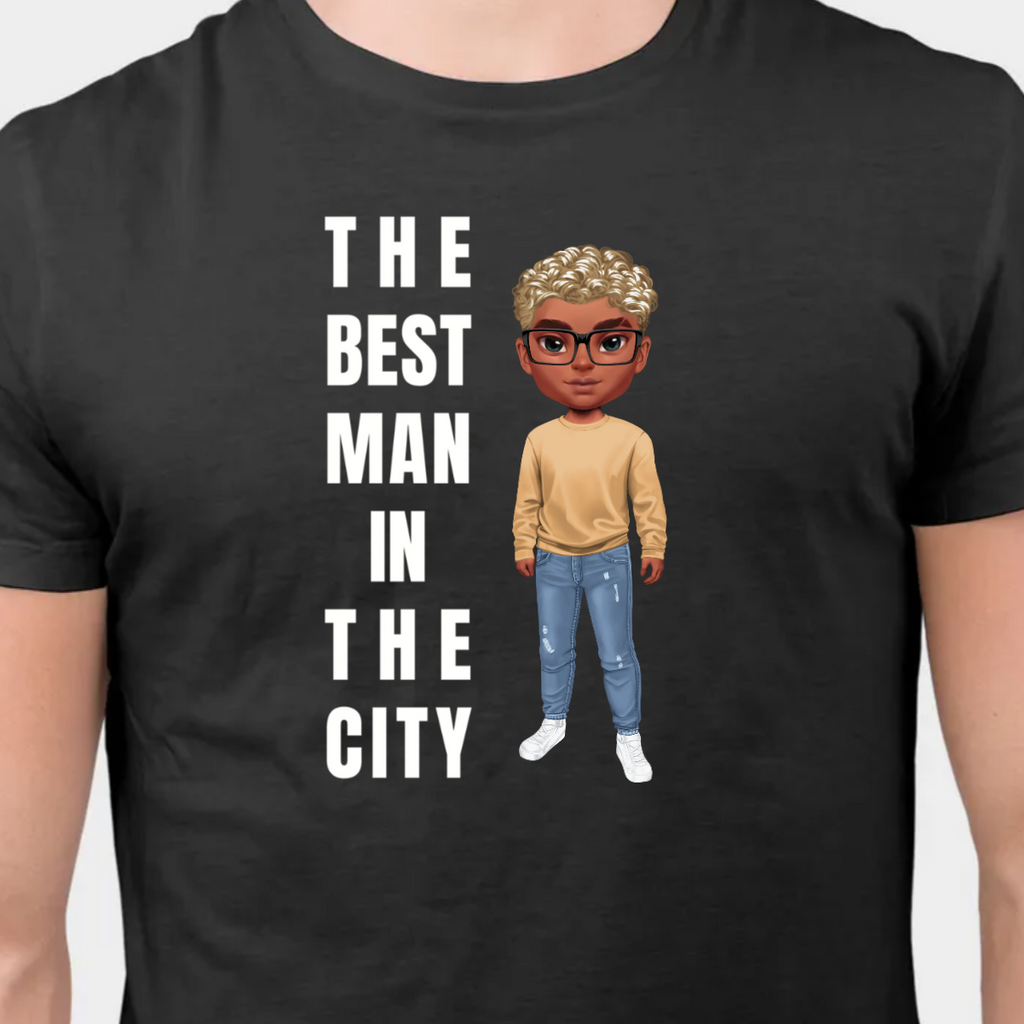 חולצה - BEST MAN CITY