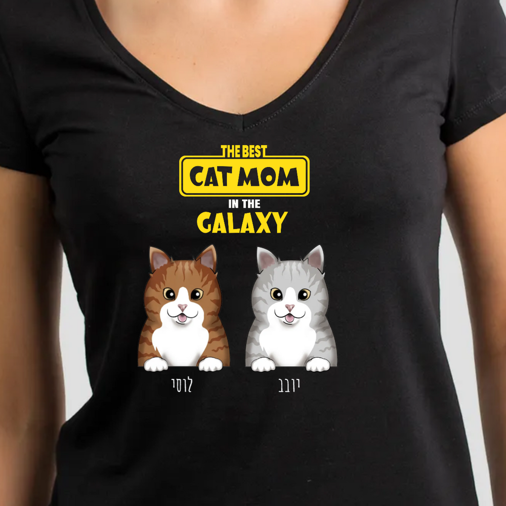 חולצה - CAT MOM GALAXYחולצה - CAT MOM GALAXYהחולצות שלנו הן לא רק חולצות רגילות, אלא חולצות מקוריות וייחודיות שיוצרו באהבה ובקפידה לפרטי האיורים והפרטים הקטנים שיגרמו לחולצה שלכם להיות הכי מיוחדת וייחודית בעירT-SHIRT