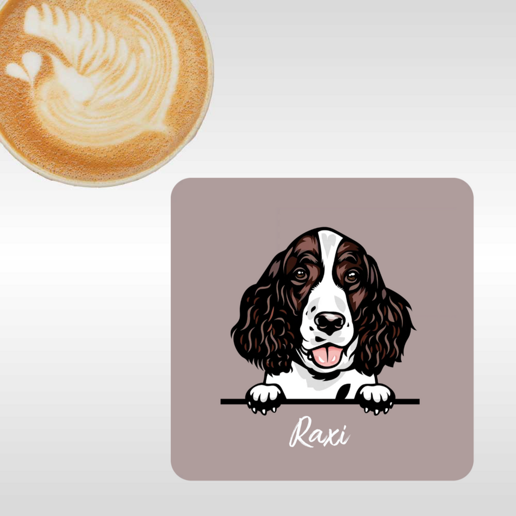 תחתית לקפה - My dogתחתית לקפהתחתית עץ לספל מודפסת בהתאמה אישית על פי בחירתכם בדמות הכלב שלכם. ניתן לבחור רקע, דמות הכלב, שם הכלב. מגיע 4 יחידות במארז.coaster