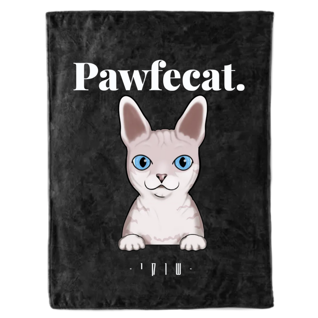 שמיכת פלאפי PAWFECATשמיכת פלאפי PAWFECATהשמיכה הפלאפי PAWFECAT המעניקה נעימות מושלמת. השמיכה מודפסת בהתאמה אישית עם איור של החתול שלכם. באפשרותכם לבחור את סוג וגזע החתול, להוסיף את שמו ולשנות את רקע השמיכה