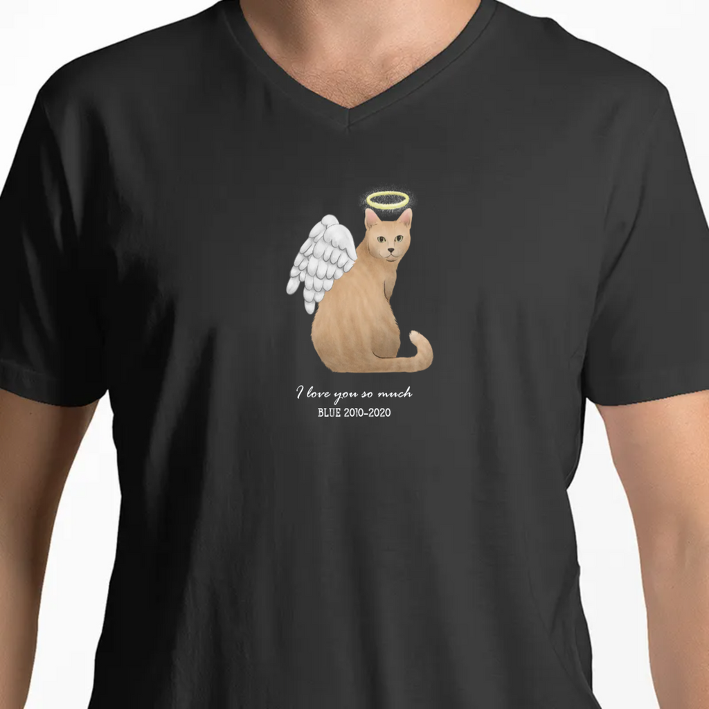 חולצה - CAT ANGEL Mחולצה - CAT ANGELחולצת T מדגם CAT ANGEL ART מעוצבת בצורה מיוחדת ומקורית, המאפשרת לך לבחור את גזע החתול המועדף ולהוסיף את שם החתול באנגלית לחולצה בפונט המותאם לעיצוב הקיים. החולצה מיוT-SHIRT