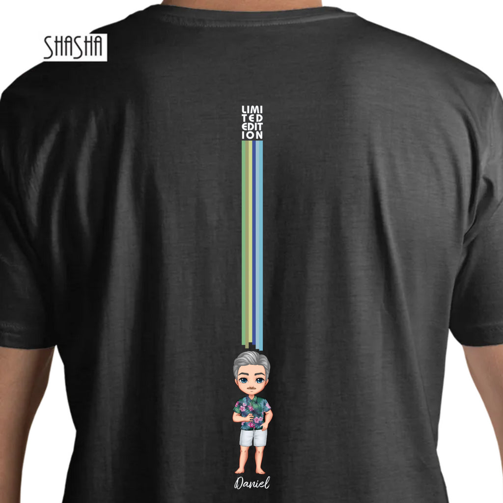 חולצה STRIP L.Eחולצה STRIPחולצה T מודפסת בסטריפליין בצבעים 2023 לבחירה, מתאים לחולצות בהירות וכהות, ניתן לשנות את הדמות בהתאמה אישית אונליין ולהוסיף שם וצבע פונט. 